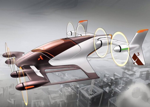 Airbus показал  концепт аэротакси