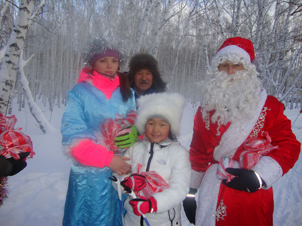Новогодняя лыжная гонка на призы «Деда Мороза»