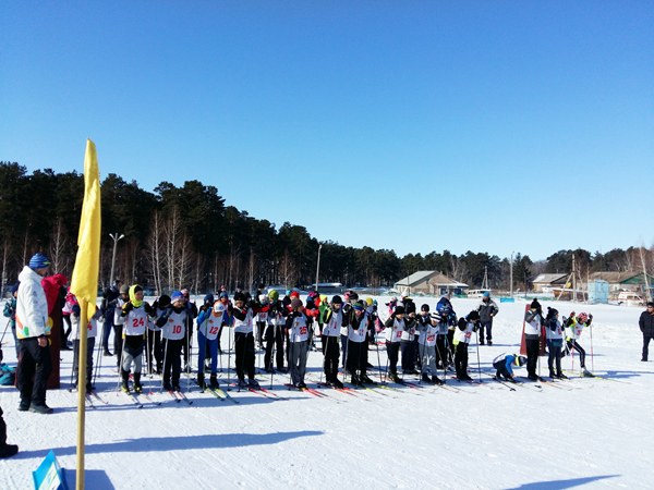 Соревнования по лыжным гонкам, посвященные празднику «Наурыз»